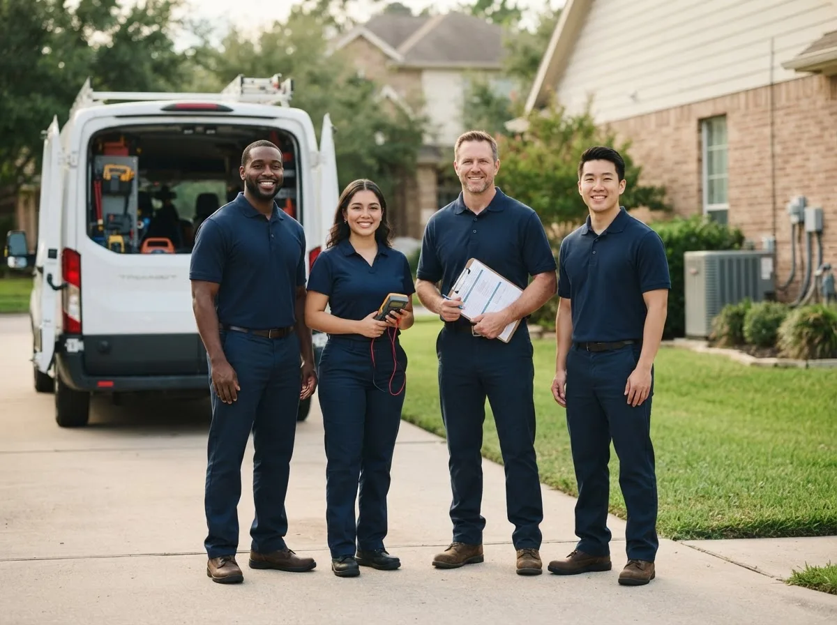 Certified HVAC technician near Bacliff, TX
